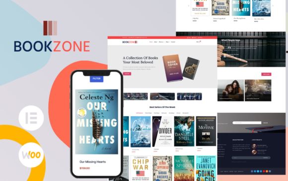 Bookzone - Book Store WooCommerce Theme