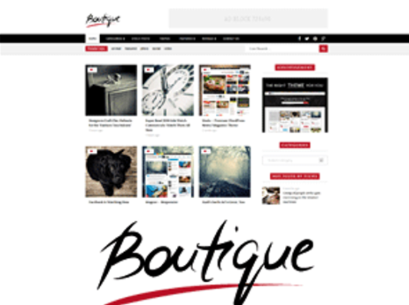 Boutique Grid – Creative Magazine WordPress Theme
