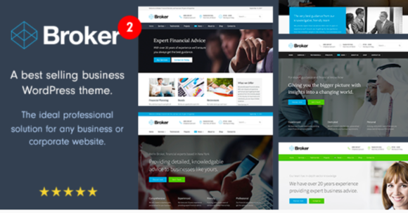 Broker - Business and Finance WordPress Theme