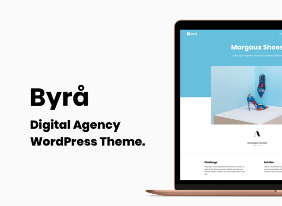 Byra – Simple Portfolio WordPress Theme