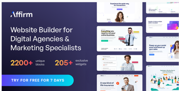 Affirm - Marketing & Digital Agency WordPress Theme