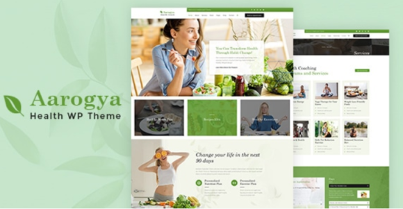 Aarogya | Nutrition & Dietitian WordPress Theme