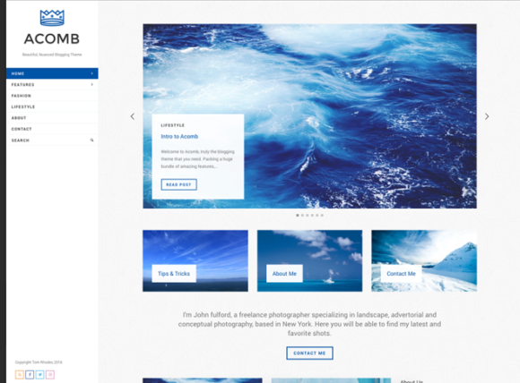 Acomb – Multipurpose Business WordPress Theme