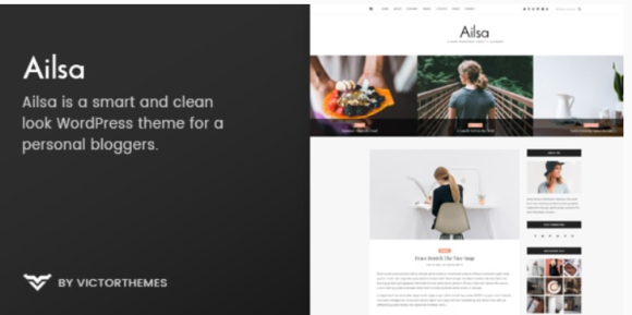 Ailsa - Personal Blog WordPress Theme