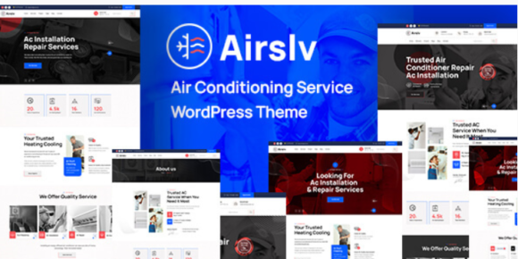 Airslv - Heating & Air Conditioning WordPress Theme