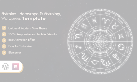 Astrolex - Horoscope & Astrology WordPress Theme