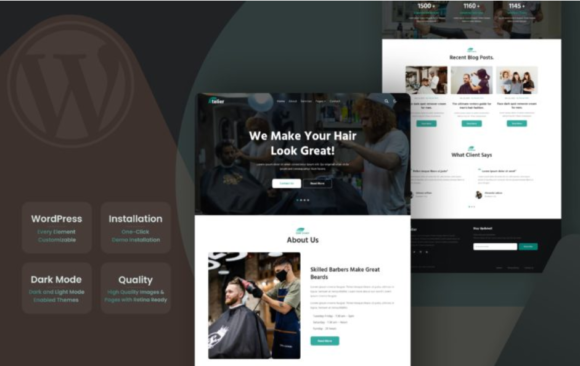 Atelier a Fashion Category WordPress Theme
