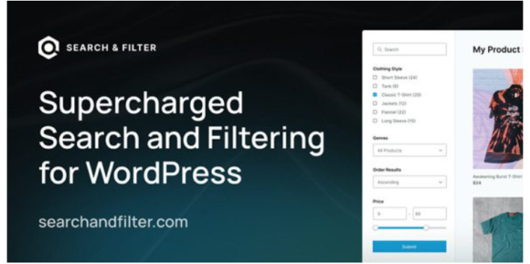 Search & Filter Pro  – Search and Filtering for WordPress Plugin