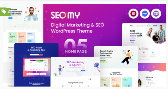 Seomy - Digital Marketing & SEO Agency WordPress Theme