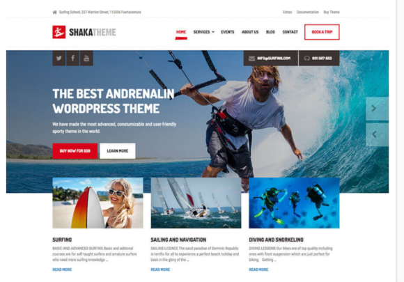 Shaka PT WordPress theme