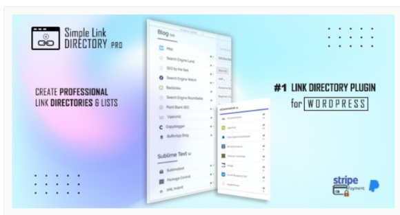Simple Link Directory Pro Wordpress Plugin