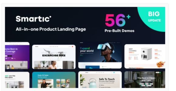 Smartic - Product Landing Page WooCommerce Theme