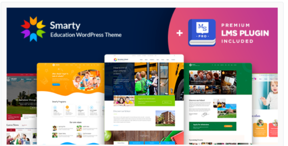 Smarty - School Kindergarten WordPress theme