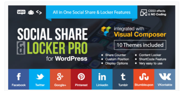 Social Share & Locker Pro WordPress Plugin