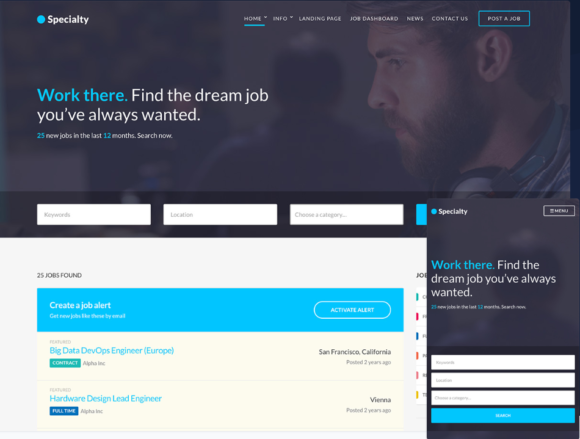 Specialty - Wordpress Theme