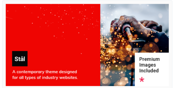 Stål - Industry WordPress Theme