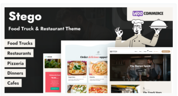 Stego - Food Truck & Restaurant Theme
