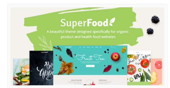 Superfood - Organic Food Products Theme