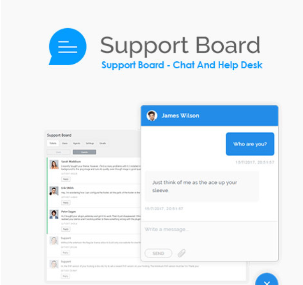 Support Board – Chat And Help Desk Plugin