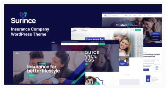 Surince - Insurance Company WordPress Theme