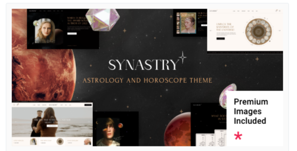 Synastry - Astrology and Horoscope WordPress Theme