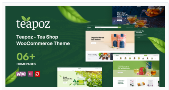 Teapoz - Tea Shop WooCommerce Theme