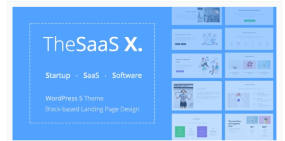TheSaaS X - Responsive SaaS, Startup & Business WordPress Theme