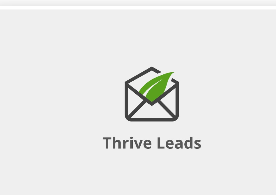 Thrive Leads - Wordpress Plugin