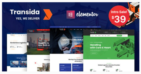 Transida - Logistics WordPress Theme