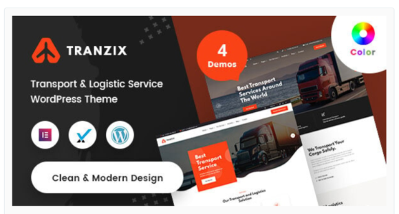 Tranzix- Logistics & Transportation WordPress Theme