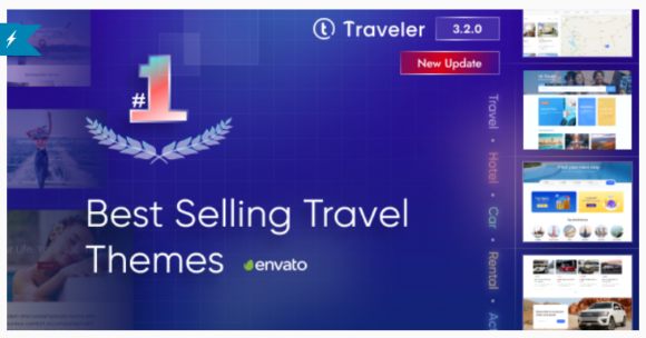 Traveler - Travel Booking WordPress Theme