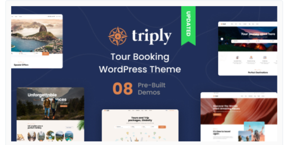 Triply - Tour Booking WordPress Theme