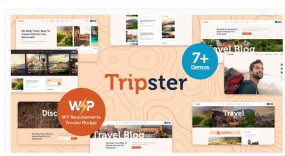 Tripster - Travel & Lifestyle WordPress Blog Theme