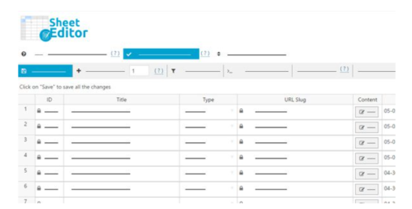 WP Sheet Editor Premium Plugin