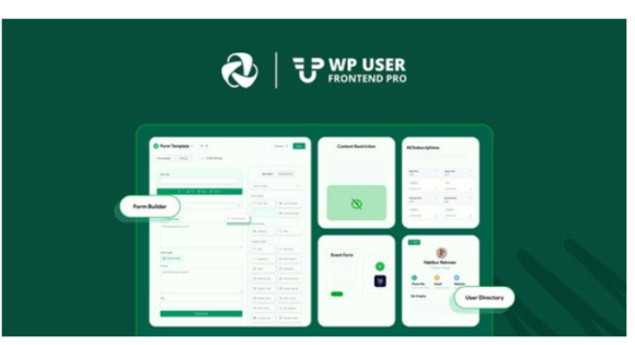 WP User Frontend Pro Plugin