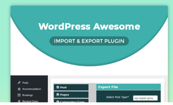 WordPress Awesome Import & Export Plugin