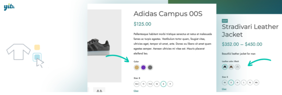 YITH Color and Label Variations for WooCommerce Plugin