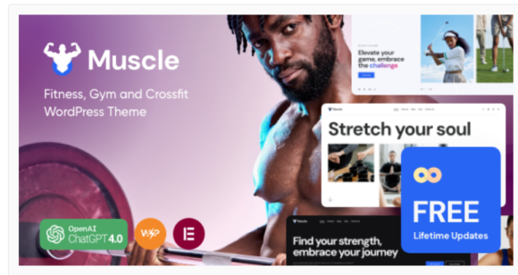 Muscle - Sports Center & Solarium WordPress Theme